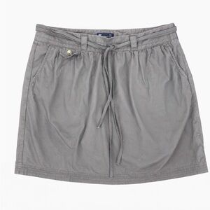 GAP Gray Skirt Women’s Size 10 Tie Belt Side Zip Casual Work Skirt
